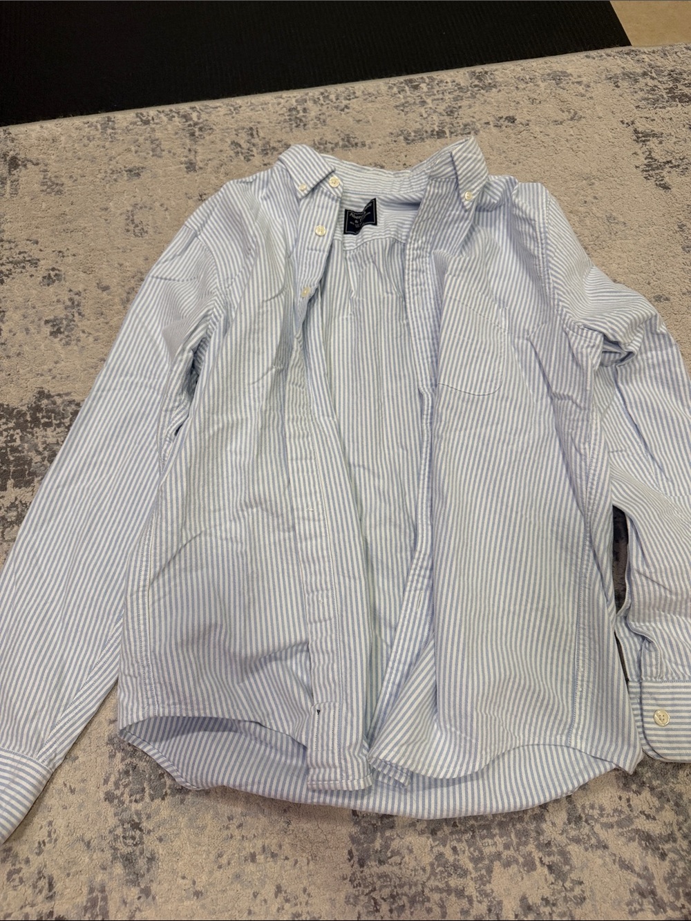 Women’s Abercrombie Button-Up Shirt - Light Blue ONLY - Picture 2 of 9